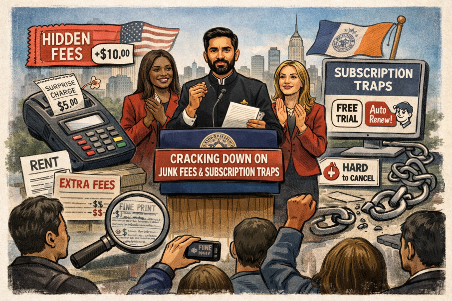 “जङ्क फी” र “सब्स्क्रिप्सन ट्र्याप” विरुद्ध मेयर माम्दानीका दुई एक्जेक्युटिभ अर्डर